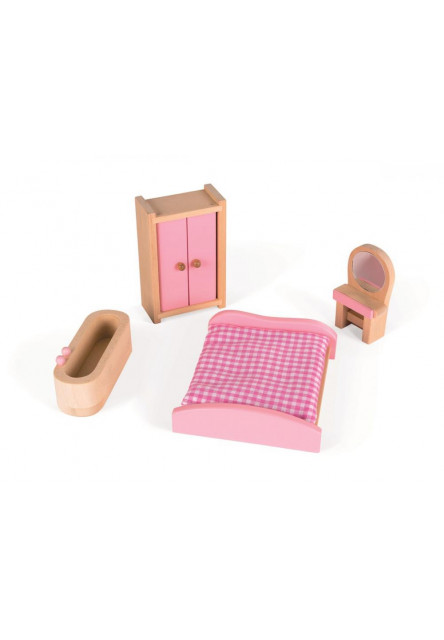 Mademioselle bútorozott babaház új kiadás