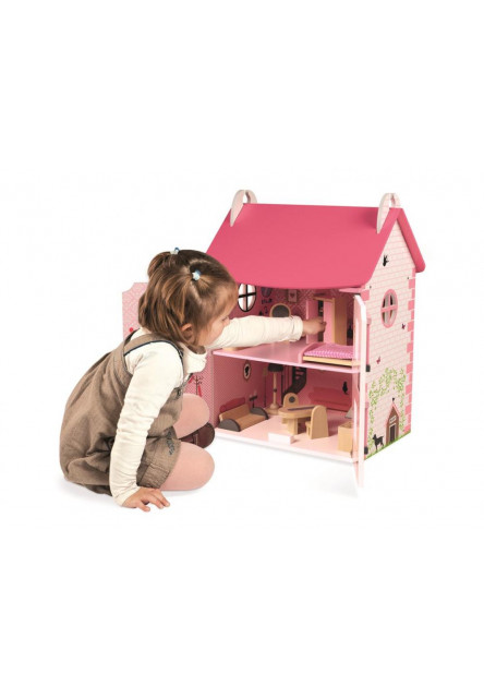 Mademioselle bútorozott babaház új kiadás