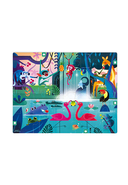 Dzsungeli fiesta – meglepetés puzzle