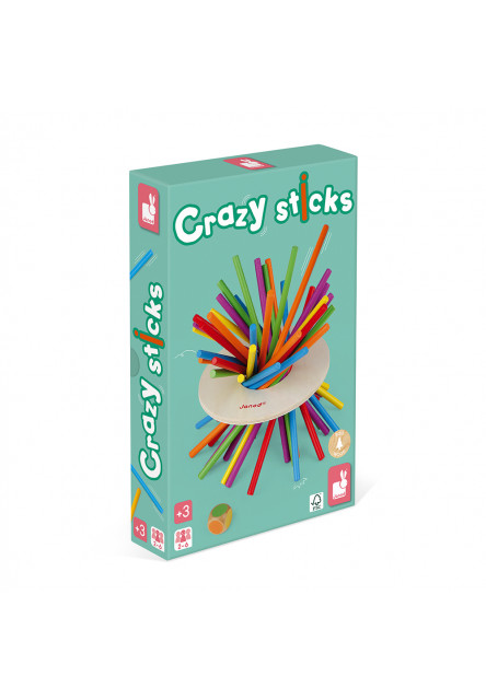 Crazy sticks – készségfejlesztő játék Janod