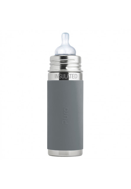 THERMO cumisüveg 260ml (Szürke) 
