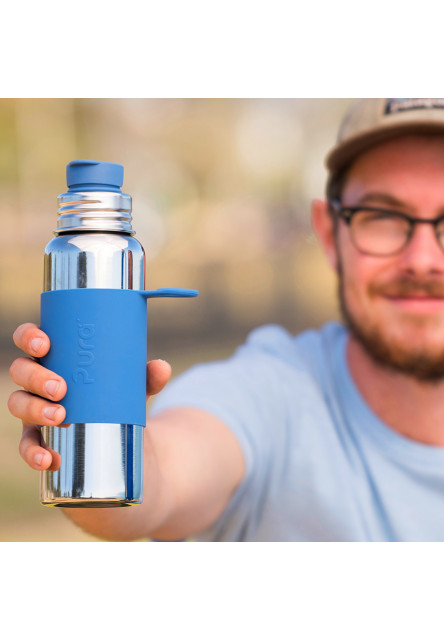 THERMO kulacs sportkupakkal 650ml (Aqua) 