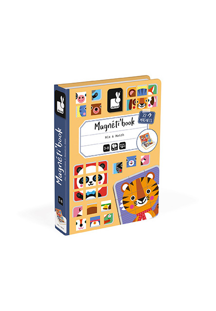 Magnetibook Állatok Puzzle 