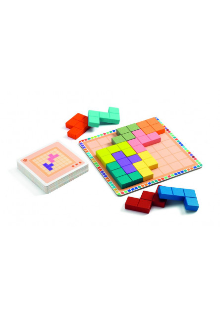 Logikai játék - Tetris négyzetkirakó - Polyssimo