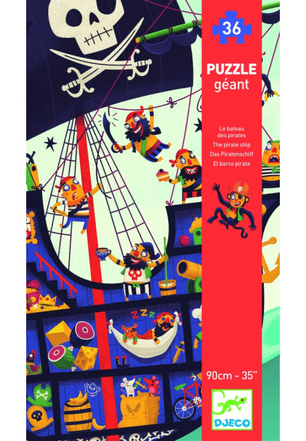 Óriás puzzle - The pirate ship