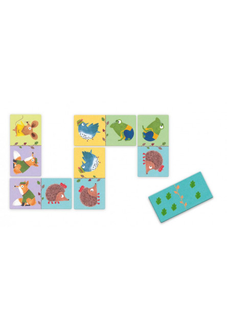 Dominó játék - Állatok - Animals