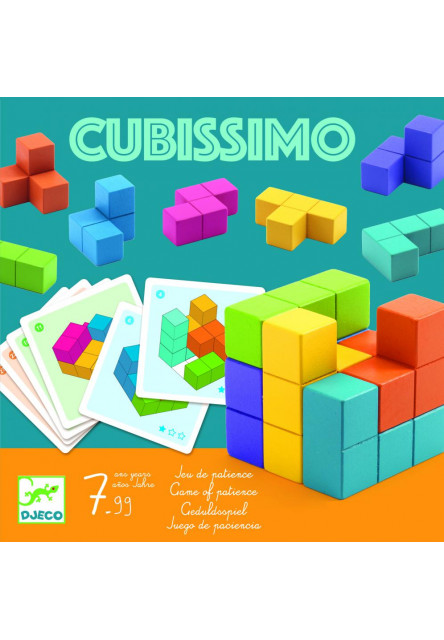 Logikai játék - Kockakirakó - Cubissimo DJECO