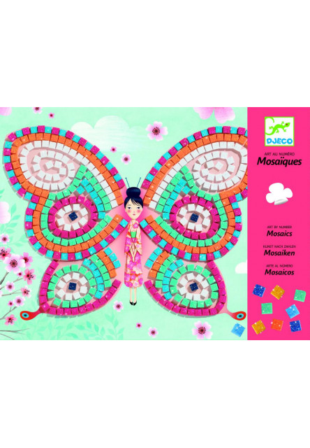 Mozaikkép készítés - Pillangók - Butterflies DJECO