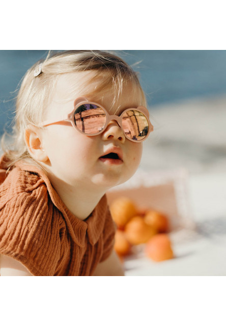 Napszemüveg OURSON 2-4 éveseknek (peach) 