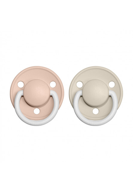 Bibs cumi De Luxe, szilikon 2db, one size - Night Blush Vanilla