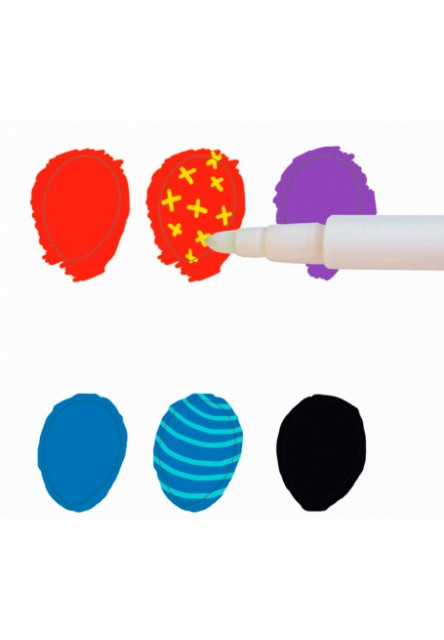 Filctoll készlet -  Mágikus filcek - 10 magic felt-tips