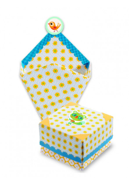 Kirigami small boxes papírtechnika