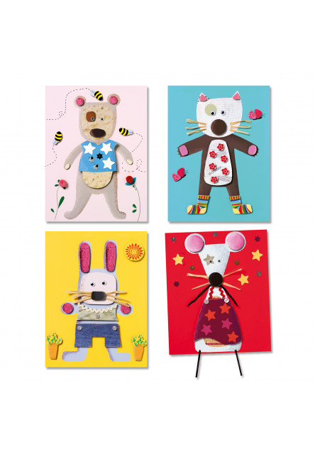 Kollázs műhely - Kicsiknek - Collages for little ones