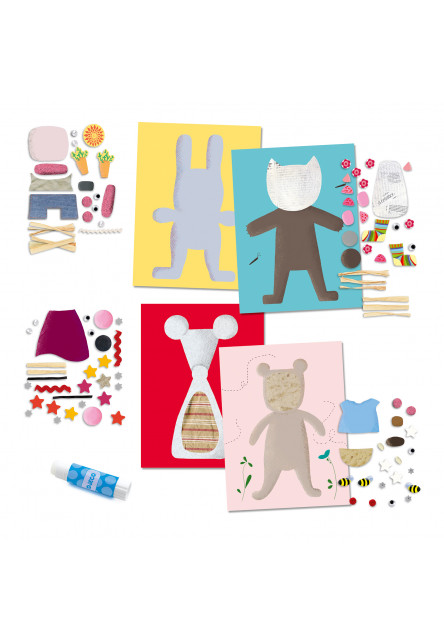 Kollázs műhely - Kicsiknek - Collages for little ones