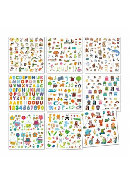 Matricák - 1000 matrica - 1000 stickers for little ones