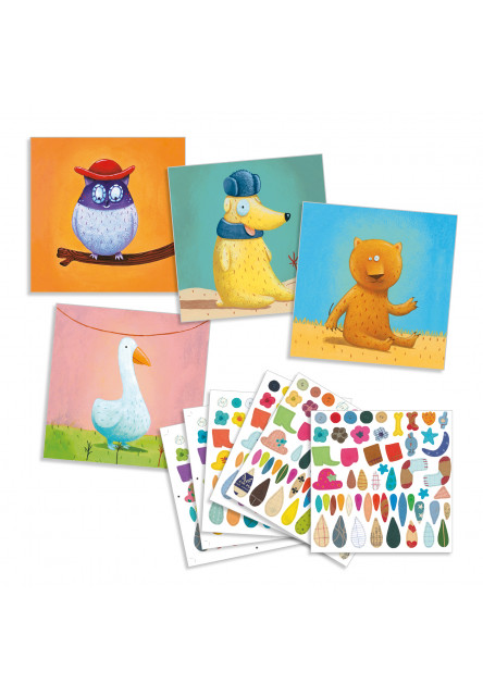 Matricázó képkészítés - Alkoss állatokat! - Create animals