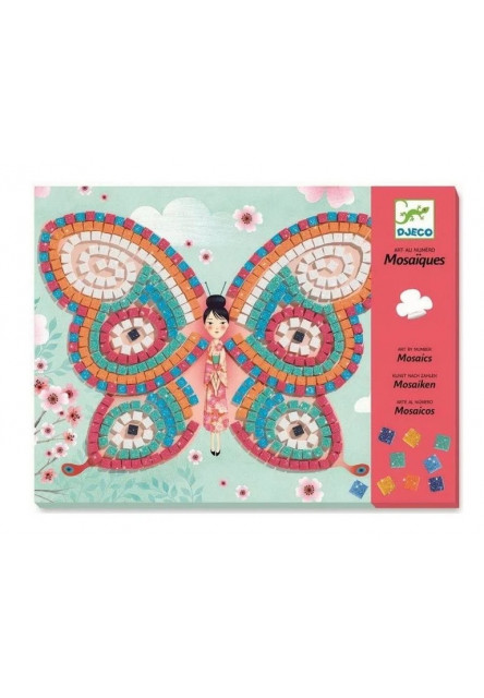 Mozaikkép készítés - Pillangók - Butterflies DJECO