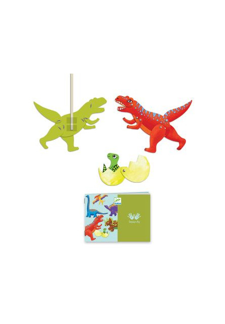 Kapcsos állatfigura készítés - Dínók - Dinos